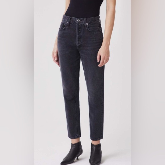 Agolde Fen High Rise Relaxed Taper in Shambles • 27 - Picture 7 of 15